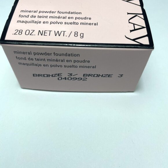 Bronze 3 MARY KAY MINERAL POWDER FOUNDATION NIB discontinued makeup - Picture 3 of 3